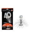 Centre de table anniversaire 40 ans