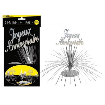 Centre de table Joyeux Anniversaire