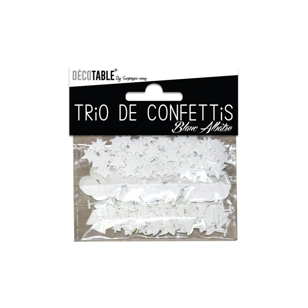Trio de confettis