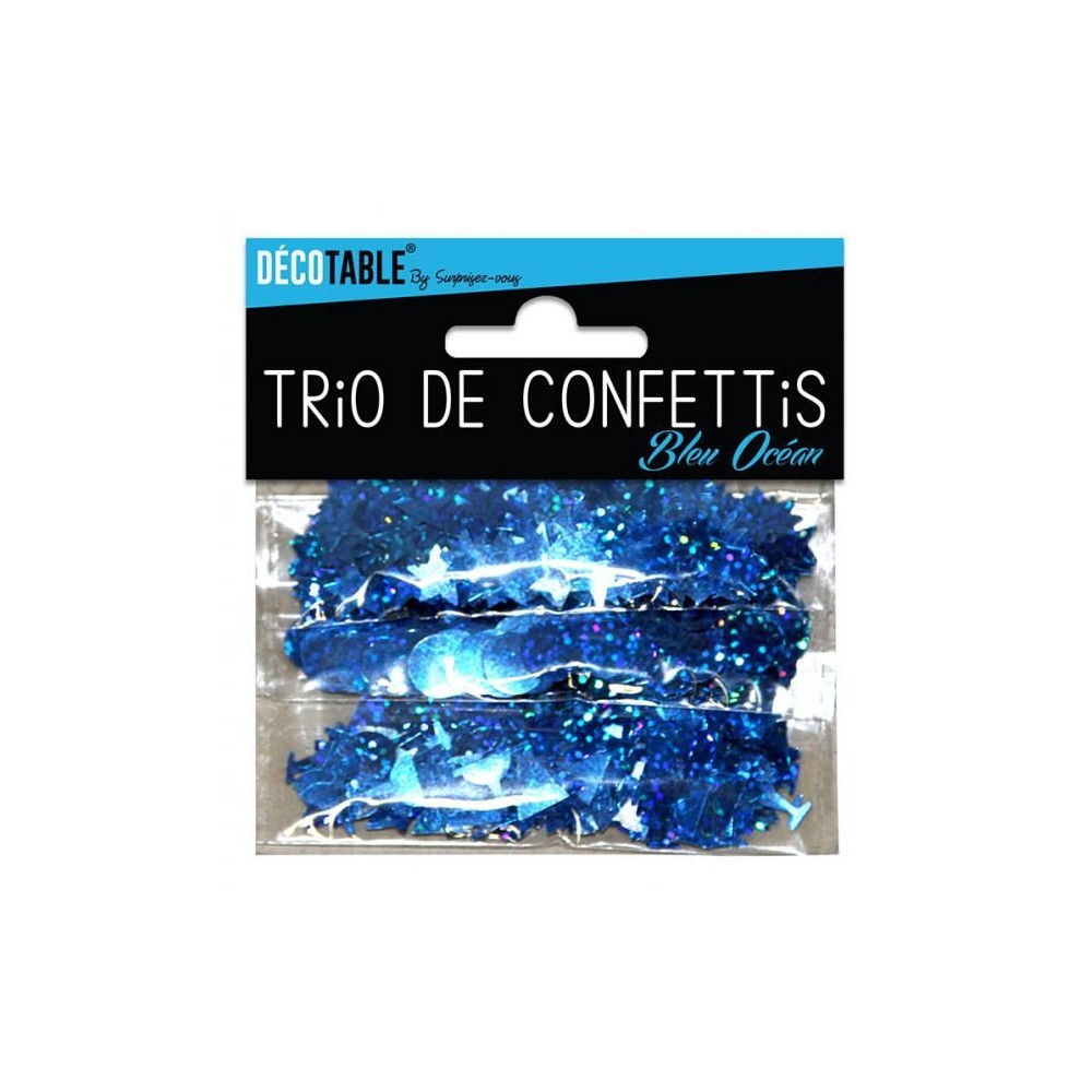 Trio de confettis