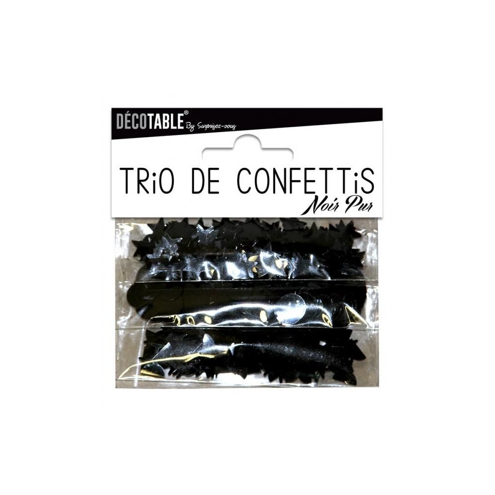 Trio de confettis
