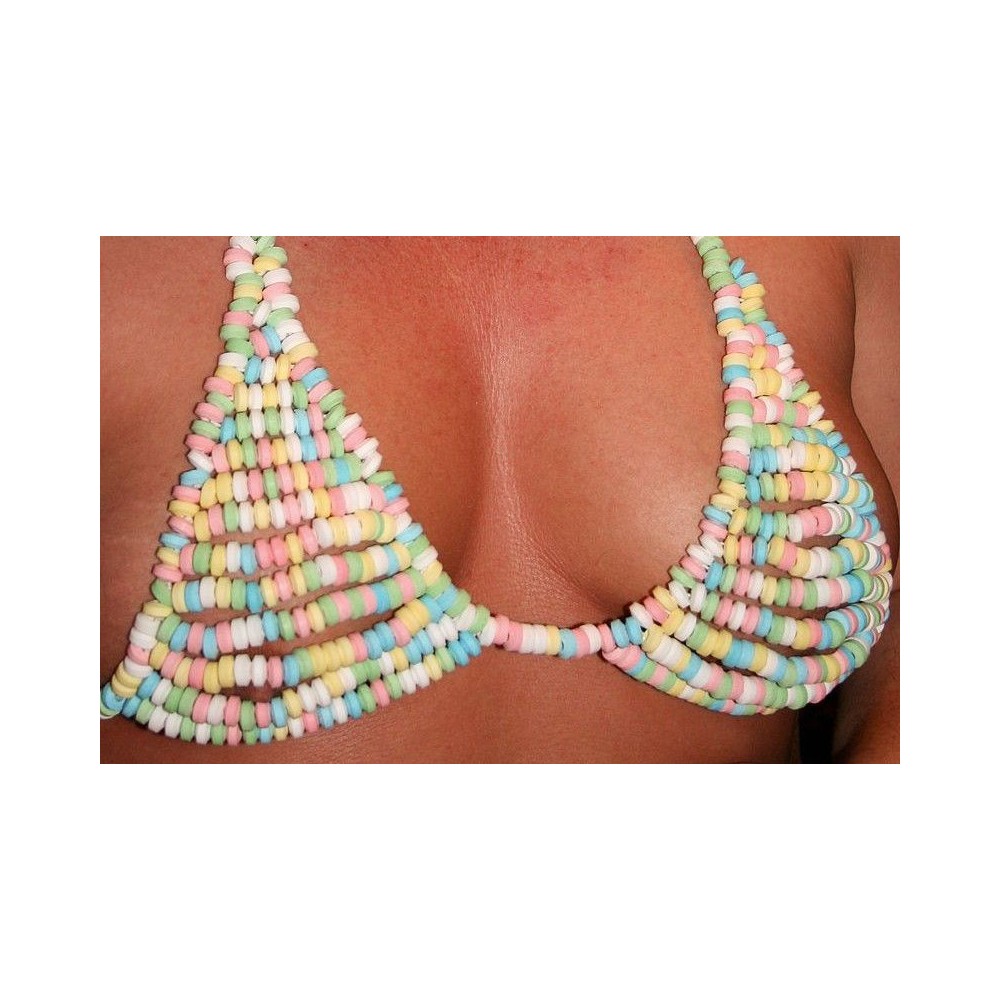 Soutien gorge en bonbons