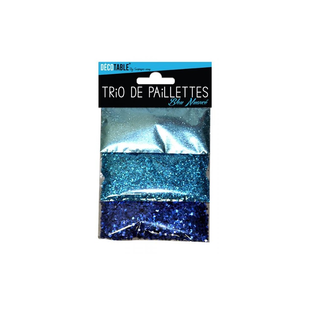 Trio de paillettes