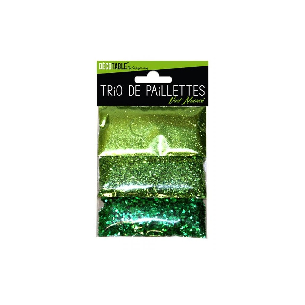 Trio de paillettes