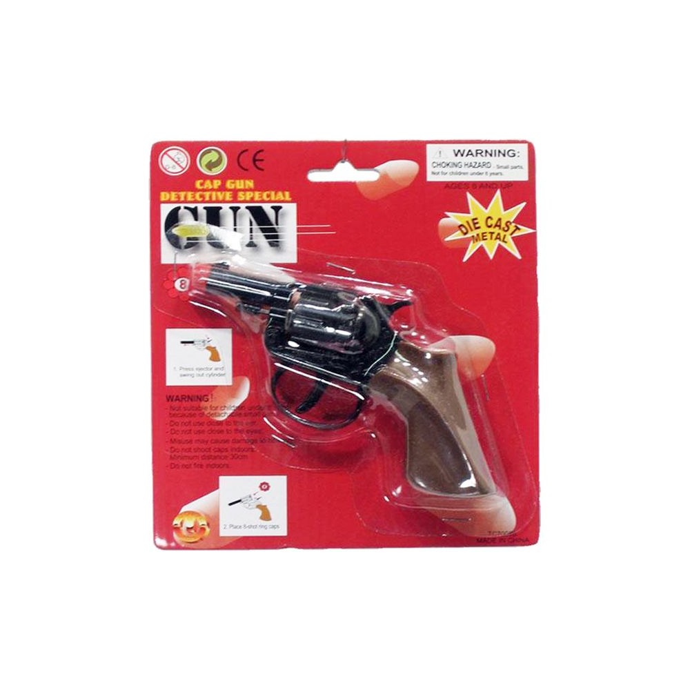Pistolet à amorces 8 coups