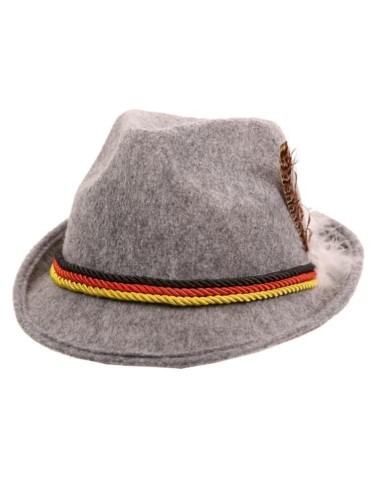 Chapeau feutre Tyrol gris