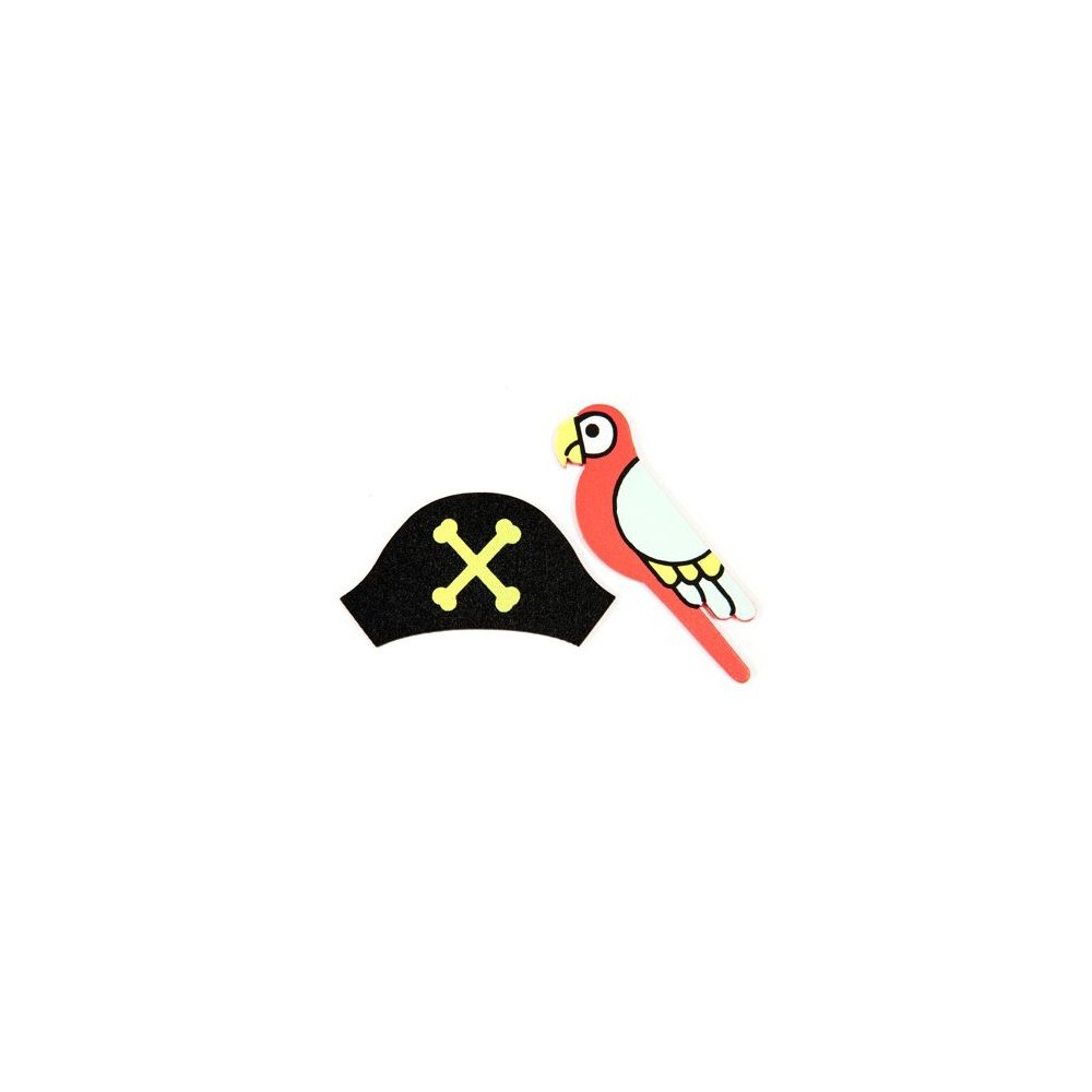 6 confettis de table pirate