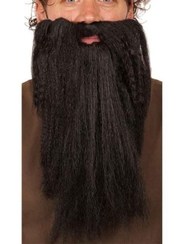 Barbe longue noire