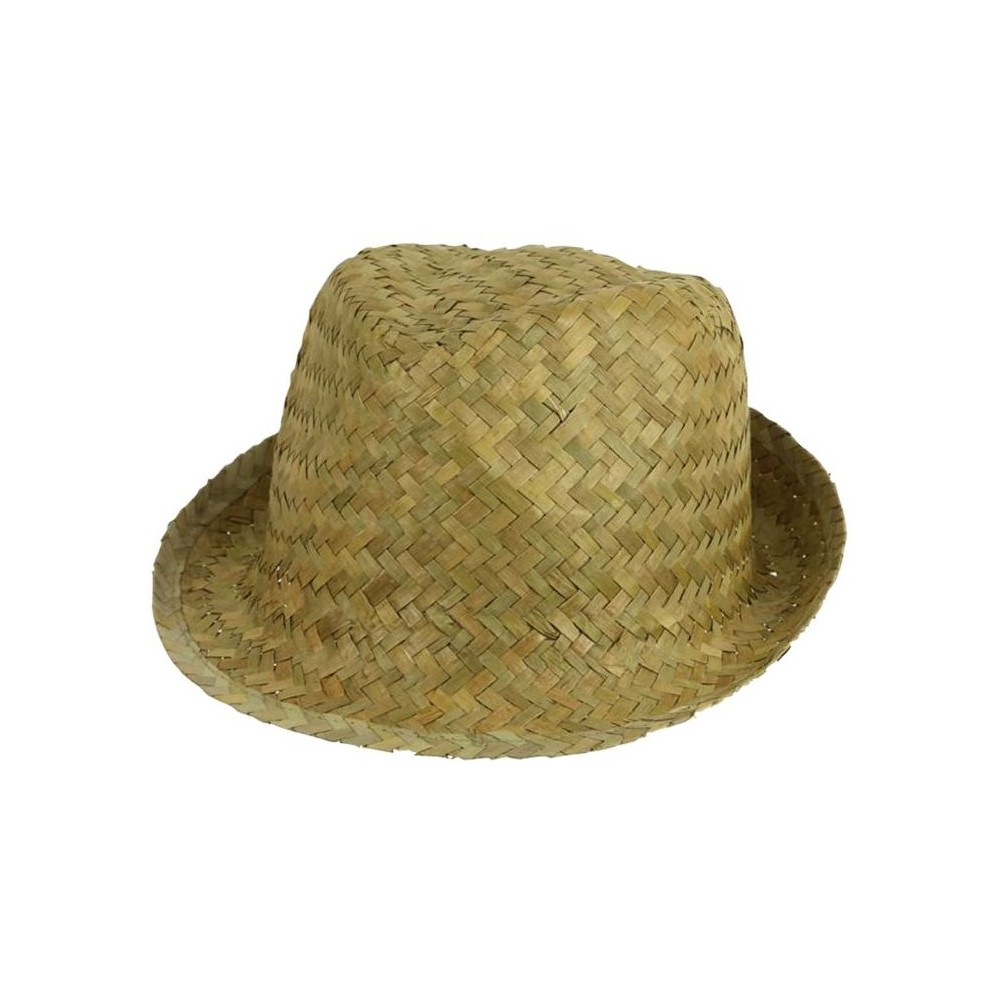 Chapeau paille funk naturel