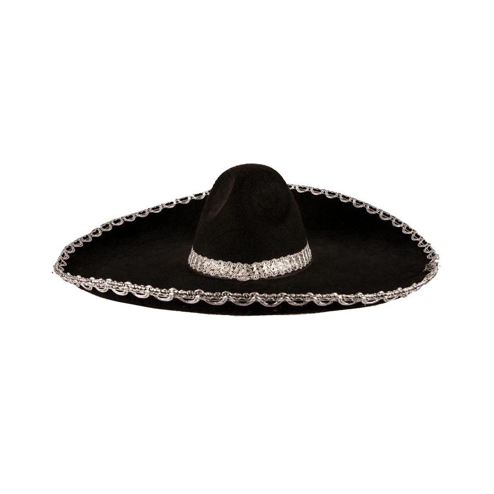 Sombrero feutre noir