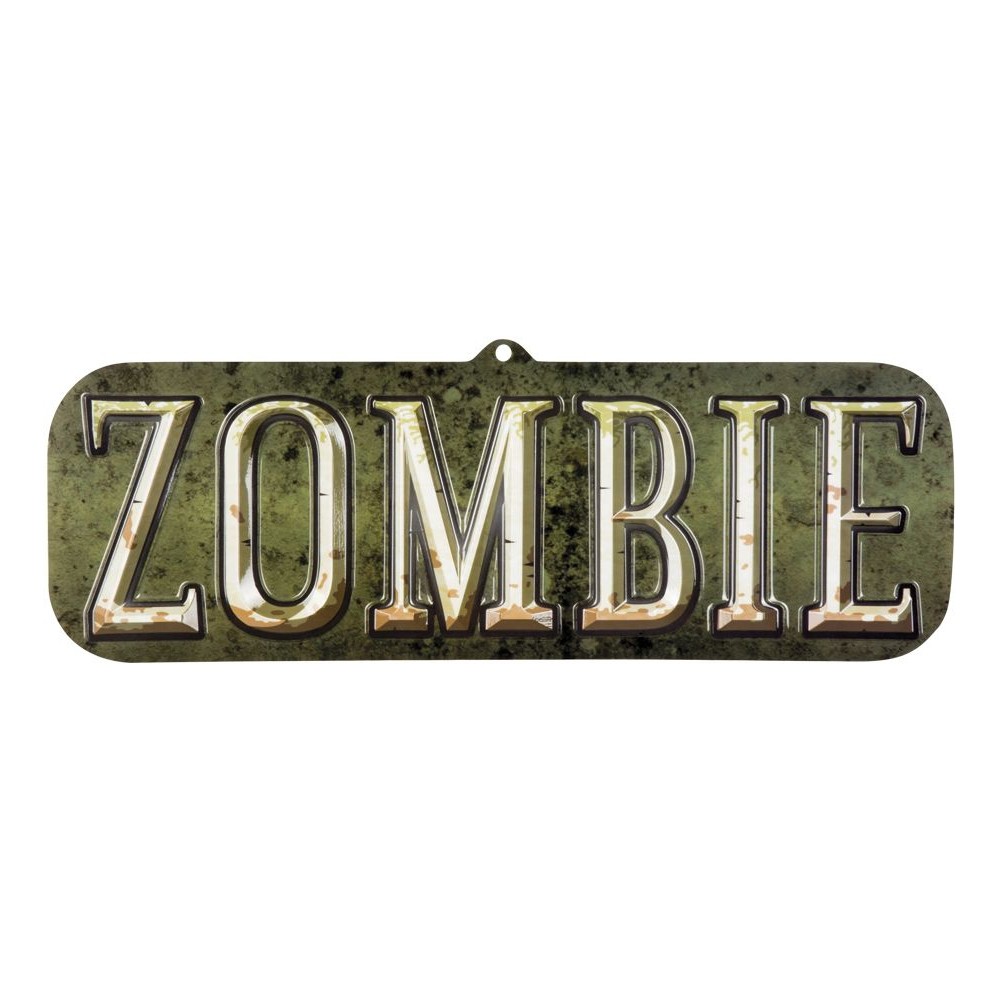 Plaque zombie