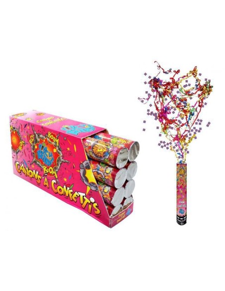 Canon à confettis vive la retraite