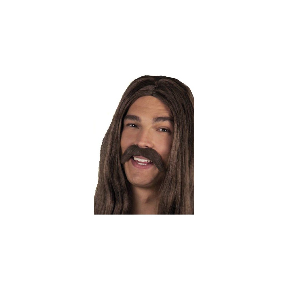 Moustache hippie