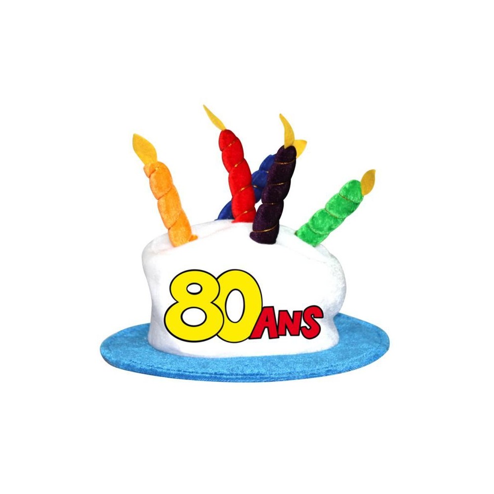 Chapeau anniversaire 80 ans