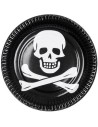 6 assiettes pirate