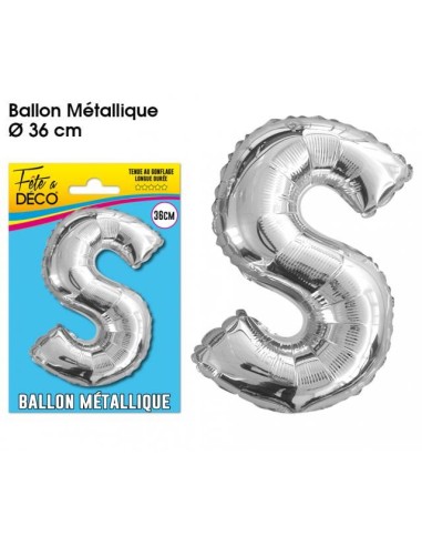 Ballon lettre S