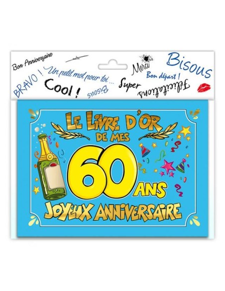 Livre d'or 60 ans