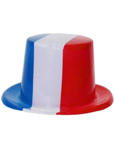 Haut de forme tricolore France