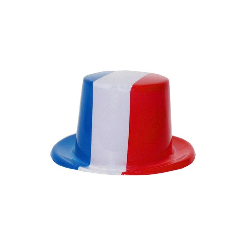 Haut de forme tricolore France
