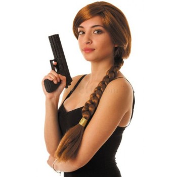 Perruque Lara Croft