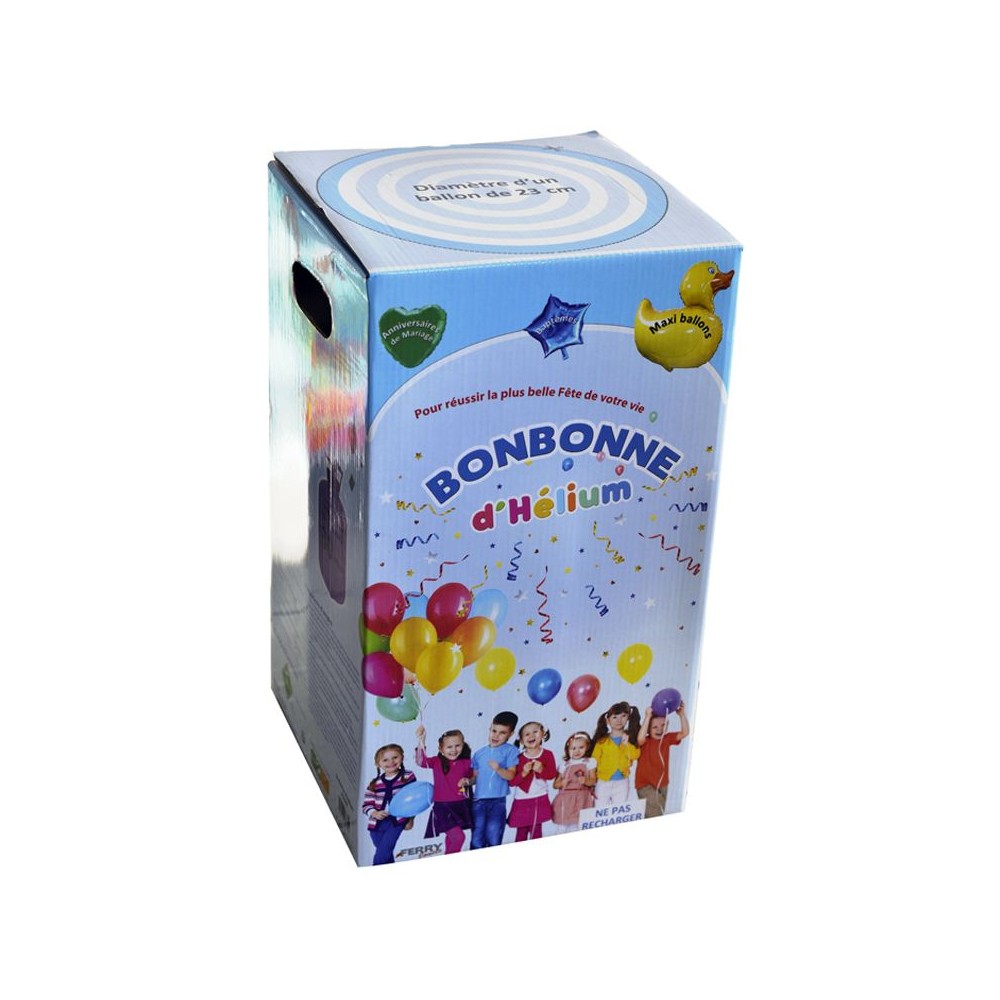 Bonbonne hélium 30 ballons