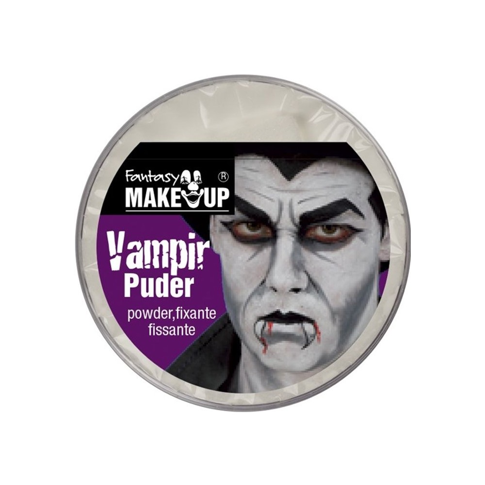 Poudre maquillage vampire