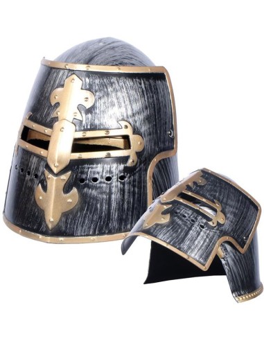 Casque cavalier médiéval