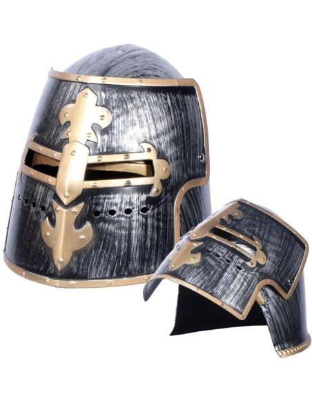 Casque cavalier médiéval