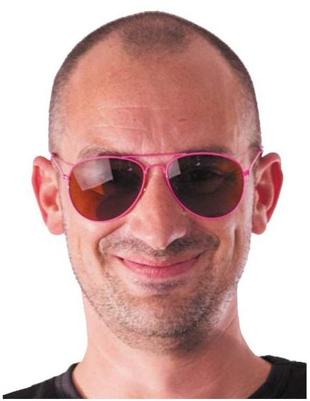 Lunettes aviateur fluorecentes