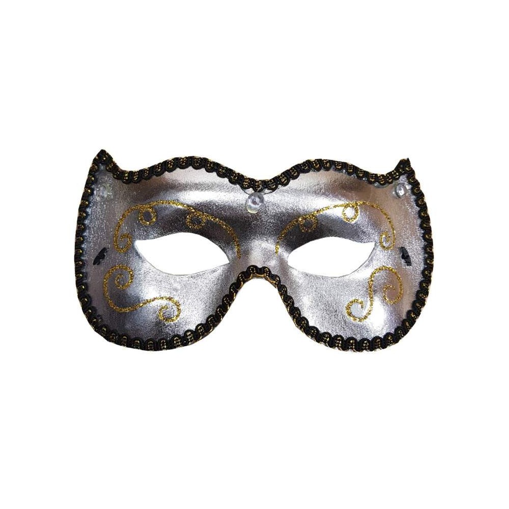 Loup carnaval noir