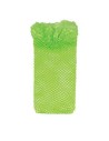 bas résille vert fluo