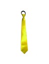 Cravate jaune fluo