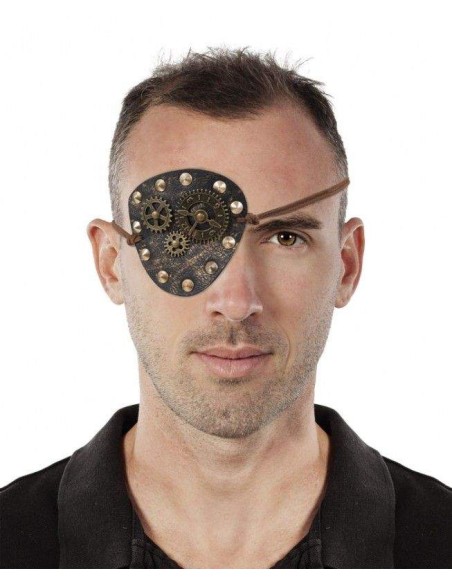 Cache-oeil steampunk