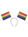 Serre-tête drapeaux arc-en-ciel