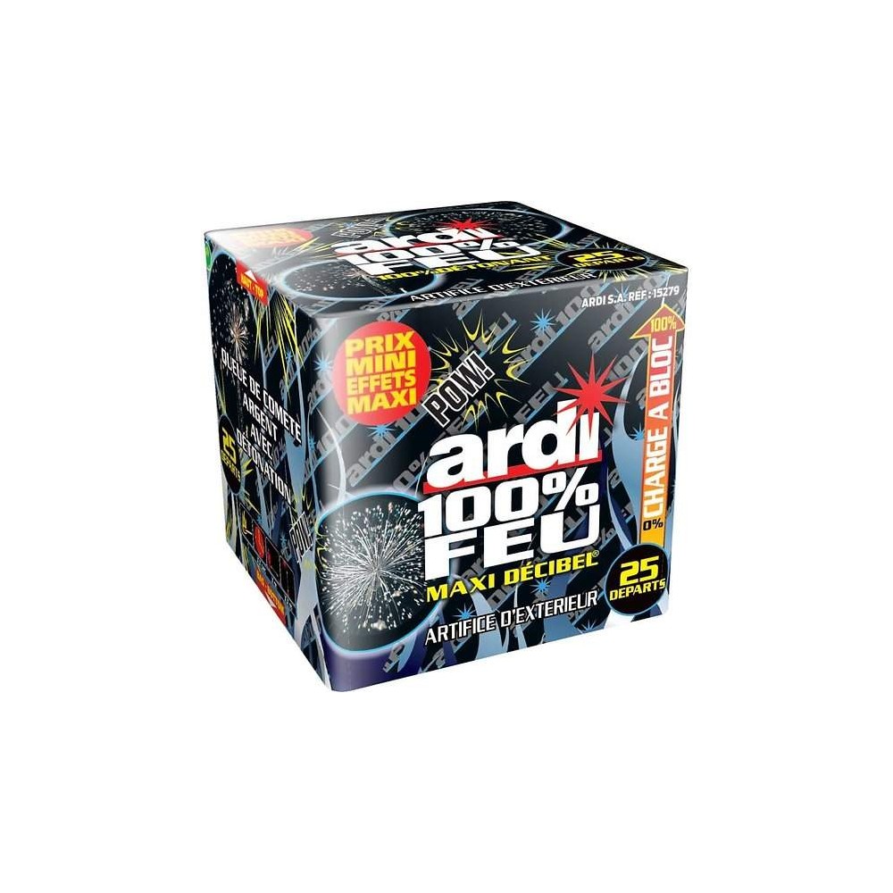 Artifice 100% feu maxi décibel