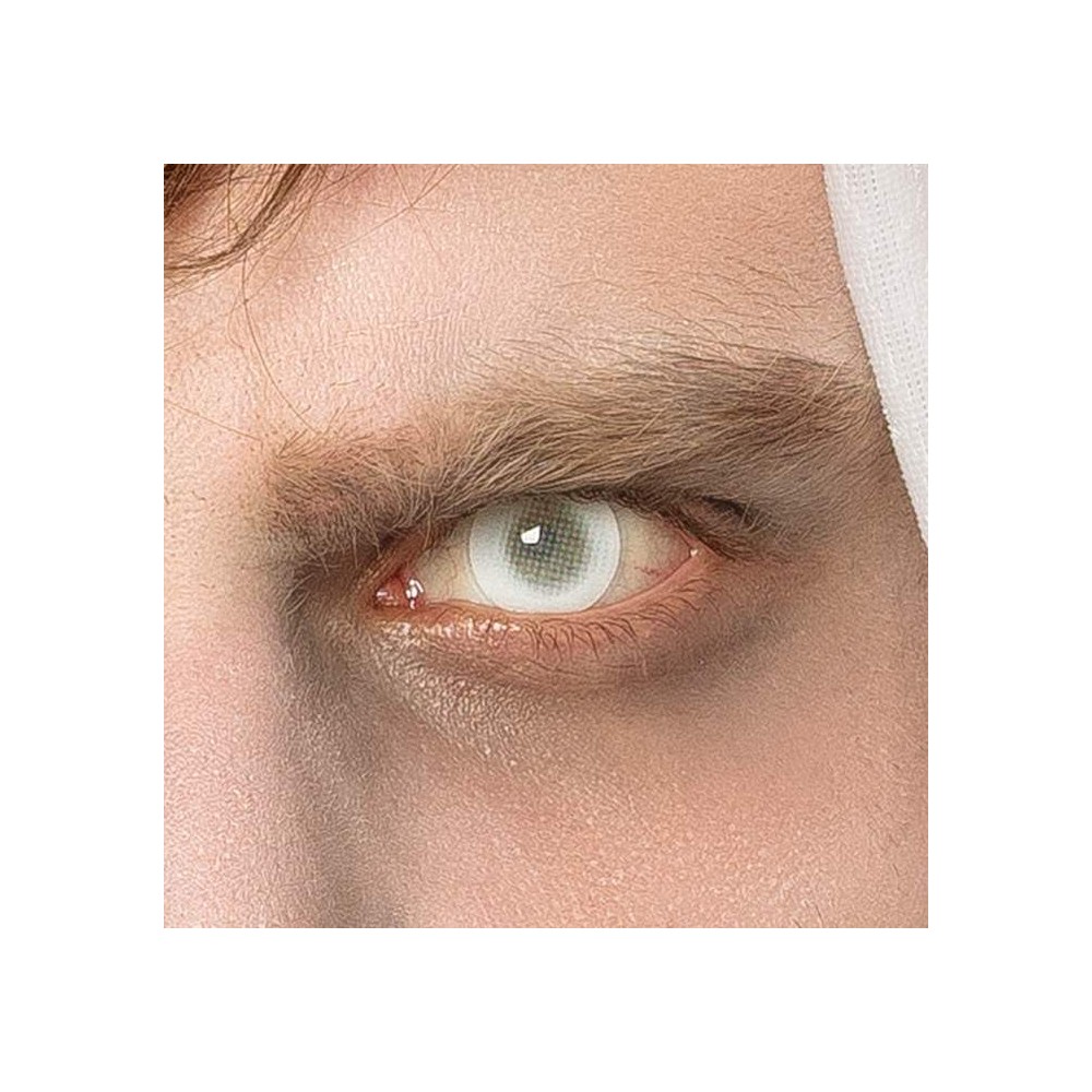 Lentilles fantôme blanc
