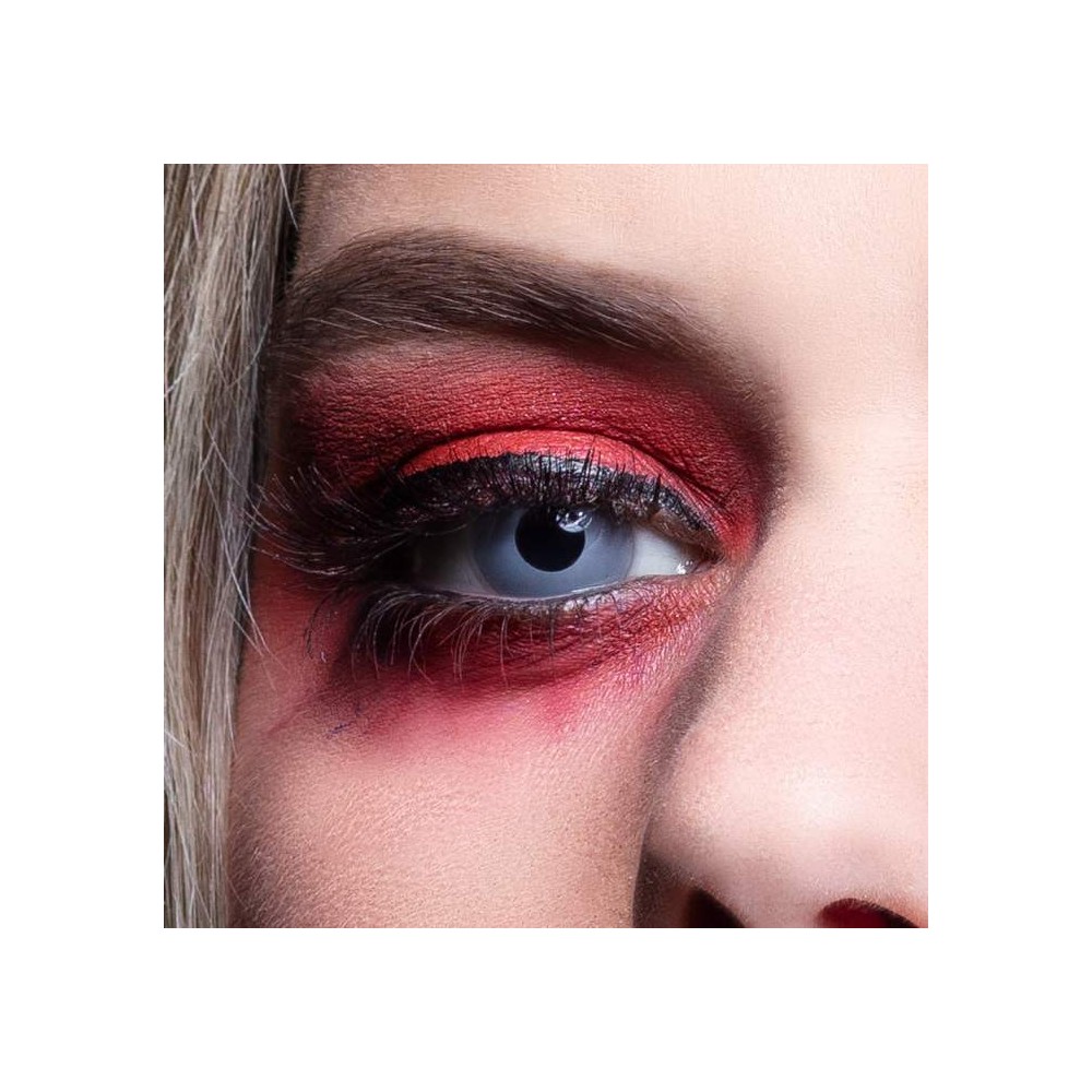 Lentilles vampire gris