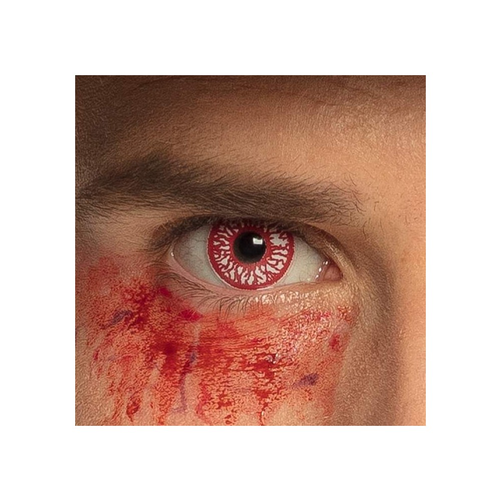 Lentilles sang blood burst