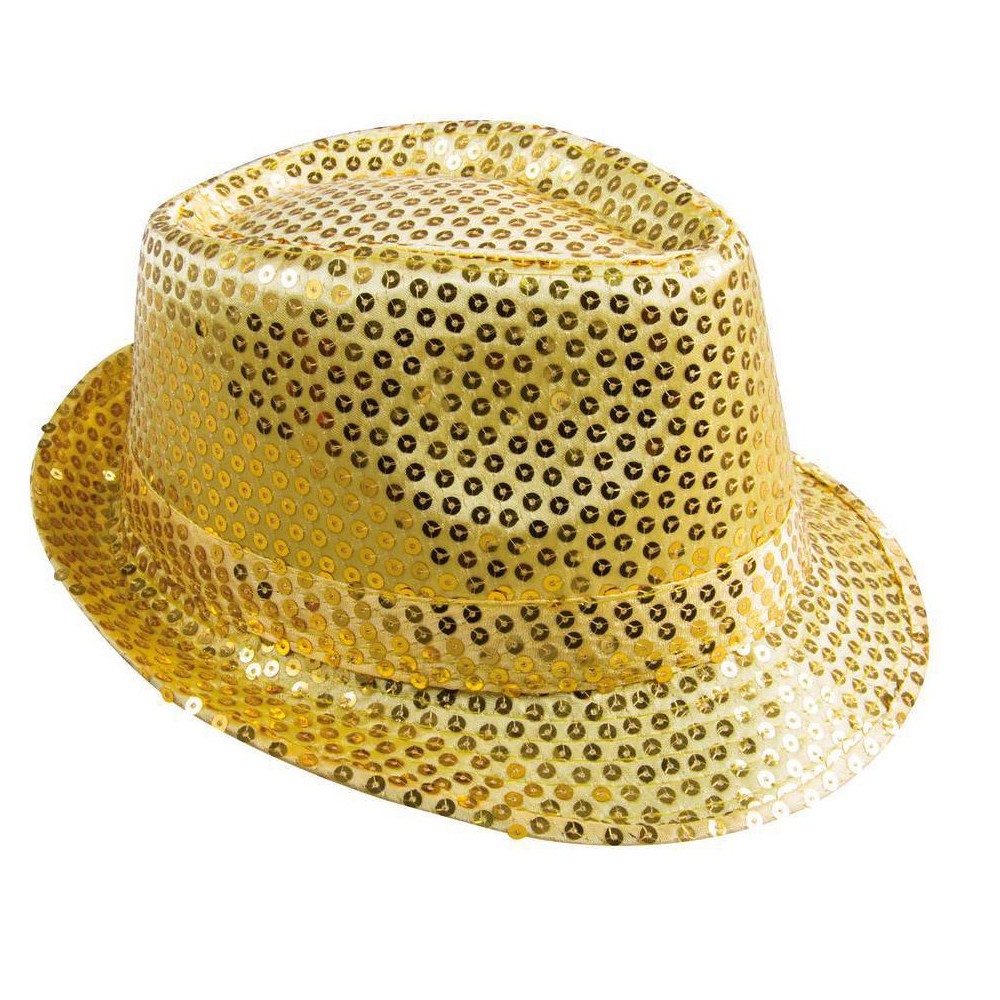 Chapeau borsalino à sequins