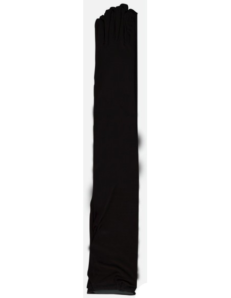 Gants longs noirs
