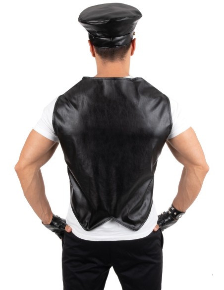 Gilet sans manche biker