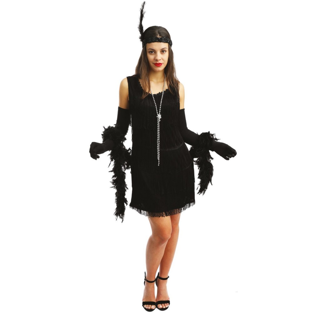 Robe charleston noire