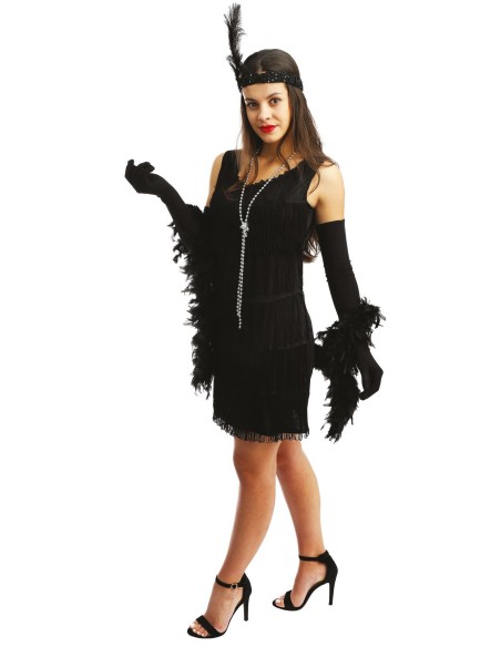 Robe charleston noire