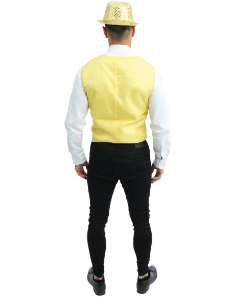 Gilet sans manche à sequins
