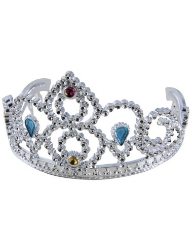 Diadème de princesse argent