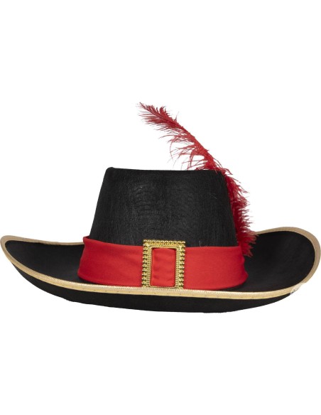 Chapeau feutre de mousquetaire