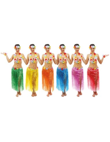 Jupe hawaïenne 80cm