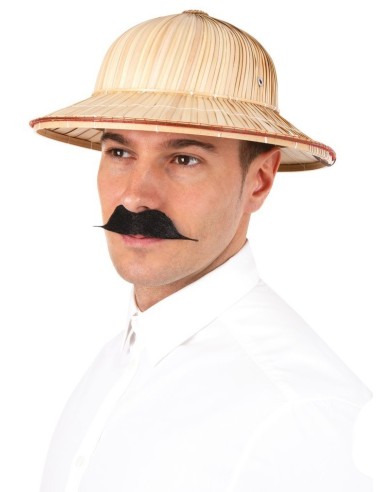 Chapeau de paille colonial