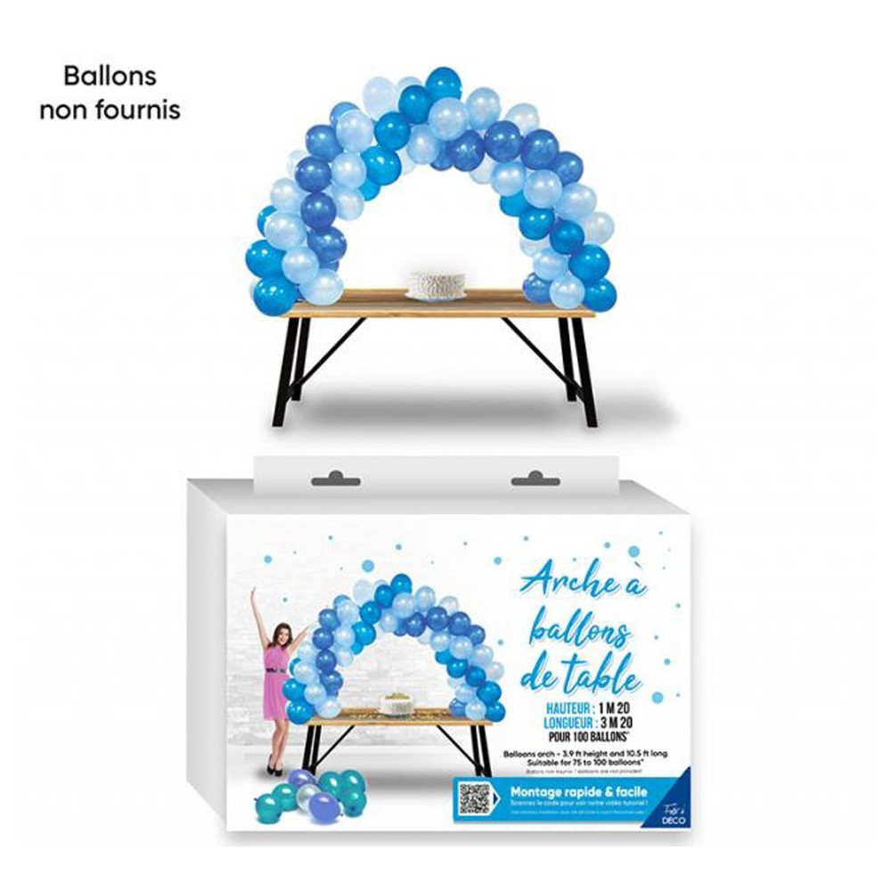 Arche de table à ballons 3m