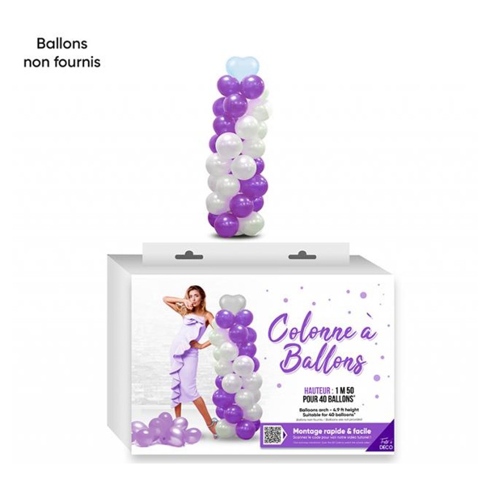 Colonne à ballons 1.50m